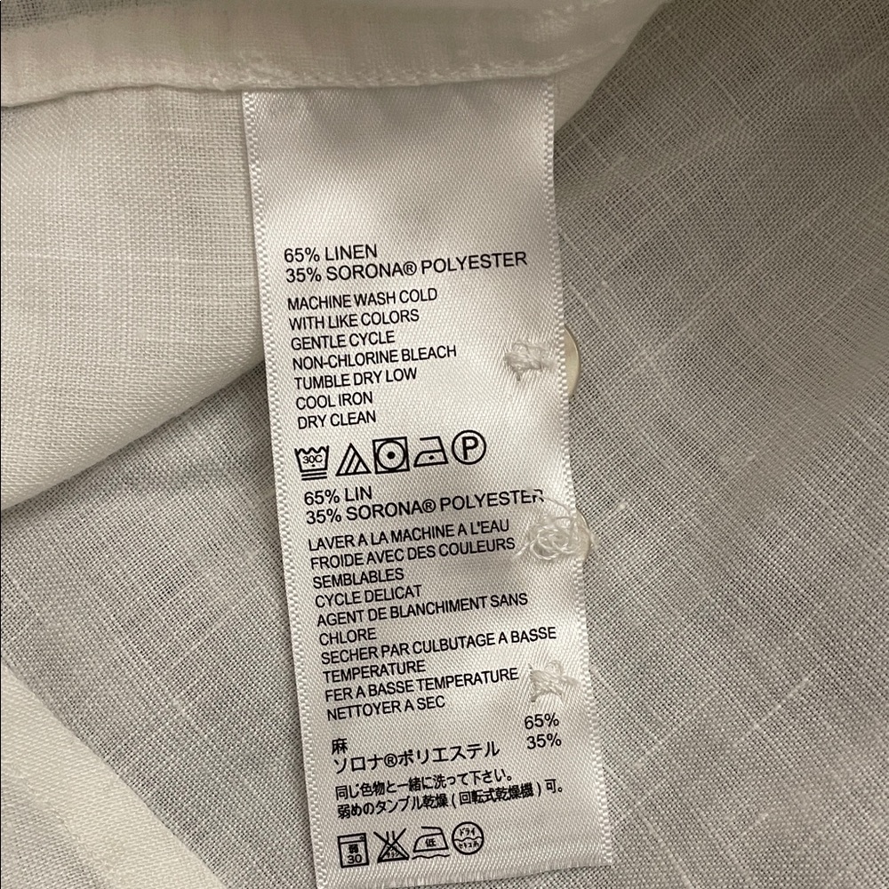 Tommy Bahama White Shirt with Multicolor Floral Design - Picture 4 of 9